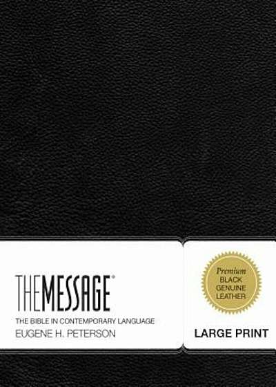 Message Large Print Bible-MS, Hardcover