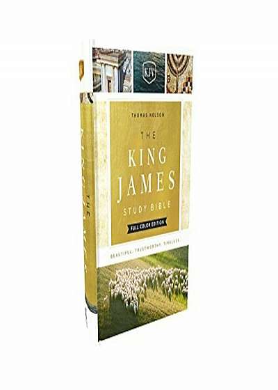 The King James Study Bible, Hardcover, Full-Color Edition, Hardcover