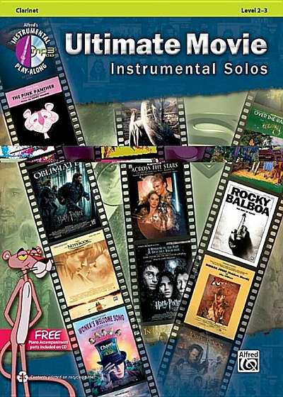 Ultimate Movie Instrumental Solos: Clarinet, Book & CD, Paperback