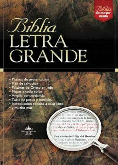 Biblia Letra Grande-RV 1960, Hardcover