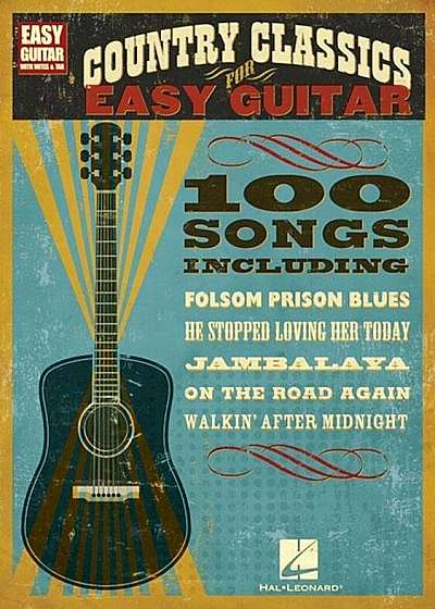 Country Classics for Easy Guitar, Paperback