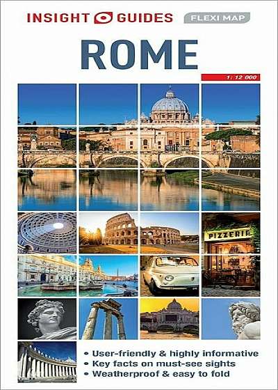 Insight Guides Flexi Map Rome, Paperback