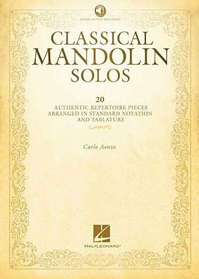 Classical Mandolin Solos, Hardcover