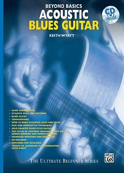 Beyond Basics: Acoustic Blues Guitar, Book & CD 'With CD', Paperback