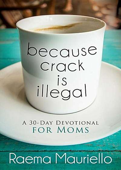 Because Crack Is Illegal: A 30-Day Devotional for Moms, Paperback