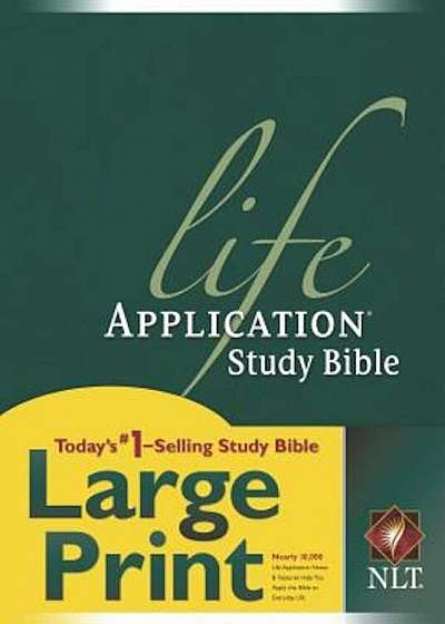 Life Application Study Bible-NLT-Large Print, Hardcover