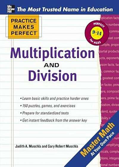 Practice Makes Perfect Multiplication and Division, Paperback