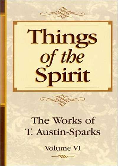 Things of the Spirit, Paperback
