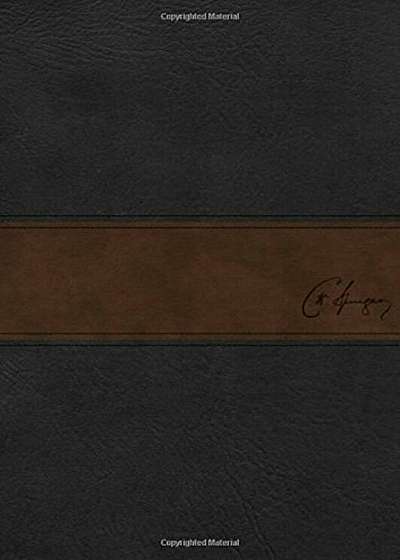 CSB Spurgeon Study Bible, Black/Brown Leathertouch(r), Hardcover
