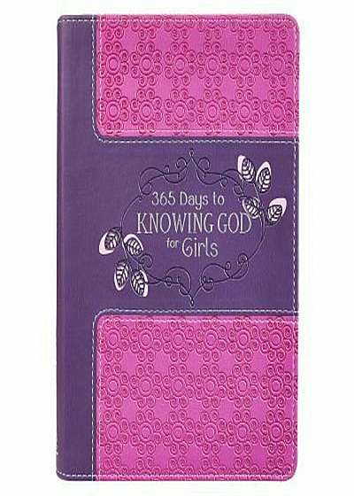 365 Days to Knowing God for Girls, Hardcover