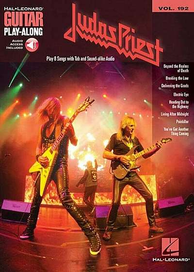 Judas Priest: Guitar Play-Along Volume 192, Hardcover