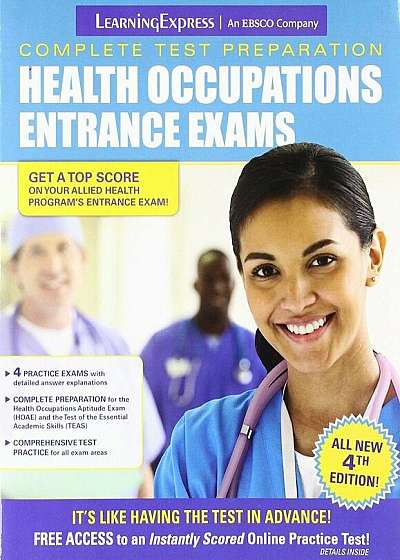 Health Occupations Entrance Exams, Paperback