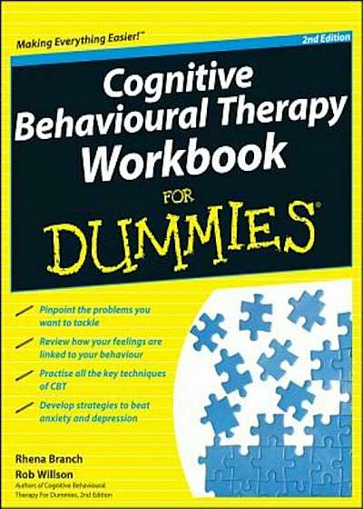 Cognitive Behavioural Therapy Workbook for Dummies, Paperback
