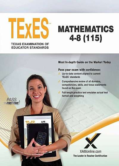 2017 TExES Mathematics 4-8 (115), Paperback