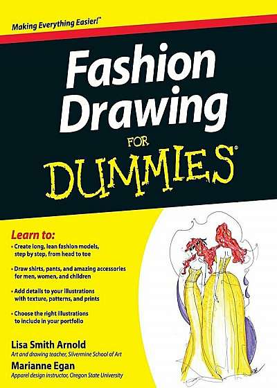Fashion Drawing for Dummies, Paperback