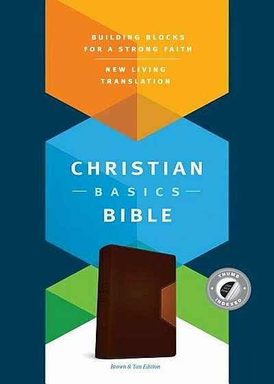 The Christian Basics Bible NLT, Tutone, Hardcover