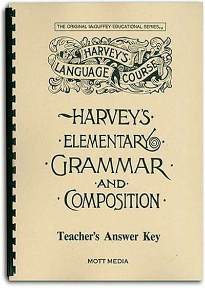 Harveys Elementary Grammar Key, Paperback