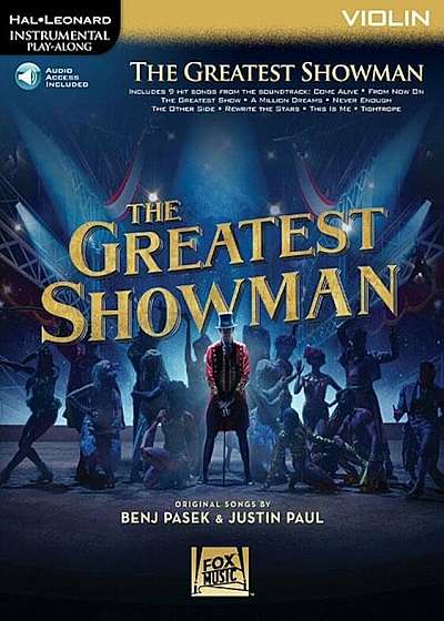 The Greatest Showman: Instrumental Play-Along Series for Violin 'With Access Code', Paperback