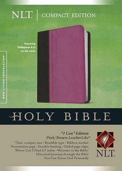 Compact Bible-NLT-''I Can'', Hardcover