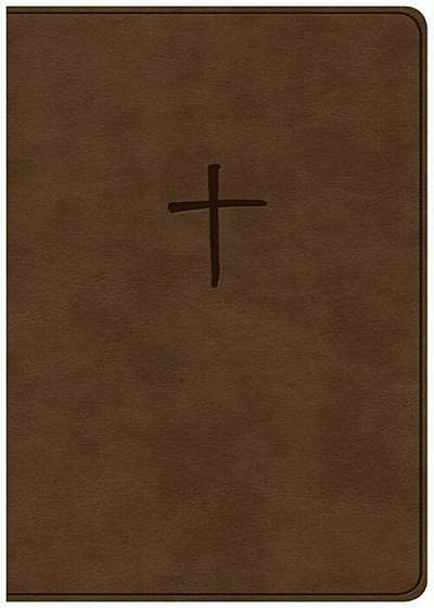 CSB Compact Bible, Brown Leathertouch, Value Edition, Hardcover