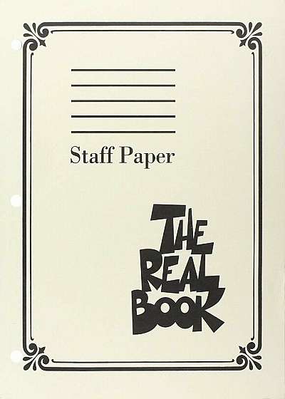 The Real Book Staff Paper, Paperback