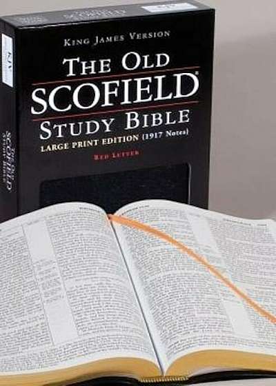 Old Scofield Study Bible-KJV-Large Print, Hardcover