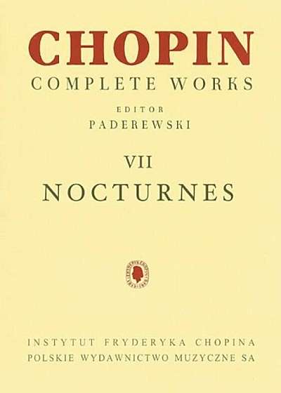 Nocturnes: Chopin Complete Works Vol. VII, Paperback