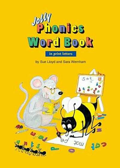 Jolly Phonics Word Book in Print Letters, Paperback