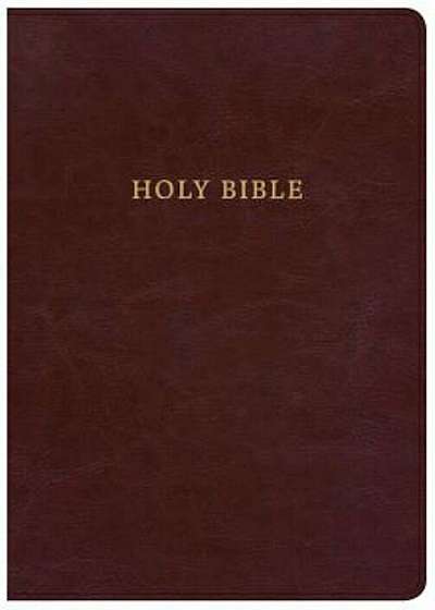 NKJV Large Print Personal Size Reference Bible, Classic Burgundy Leathertouch, Hardcover
