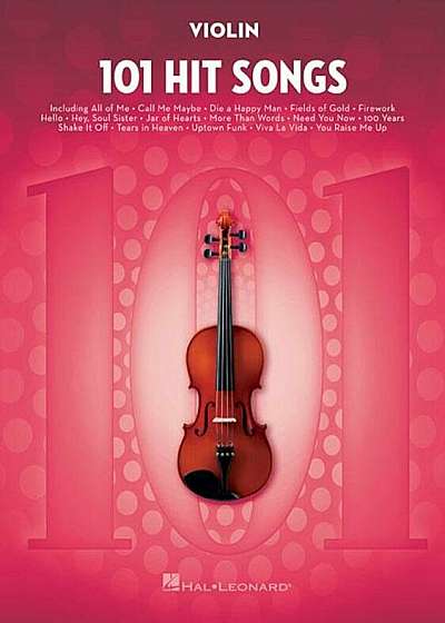 101 Hit Songs: For Violin, Paperback