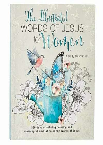 Illustrated Words Jesus for Women Devotional Book, Paperback