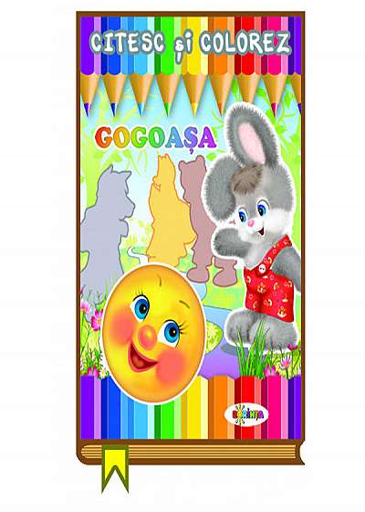 Coperta cărții Citesc si colorez - Gogoasa