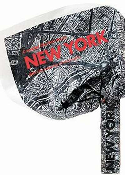 New York Crumpled City From The Air, Hardcover