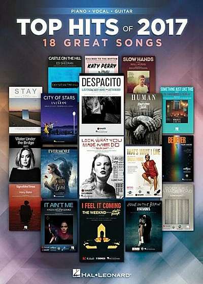 Top Hits of 2017: 18 Great Songs, Paperback
