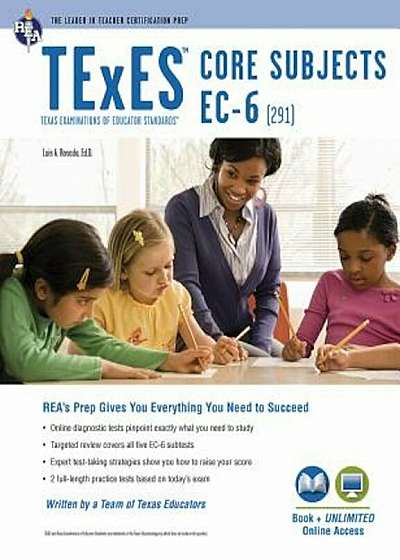 TExES Core Subjects EC-6 (291) Book + Online, Paperback