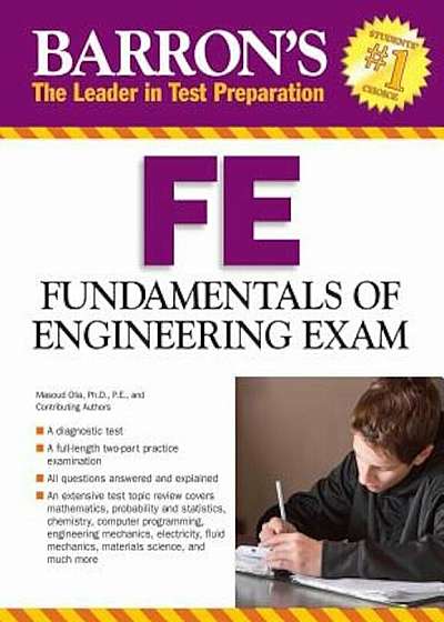 Barron's FE Exam: Fundamentals of Engineering Exam, Paperback