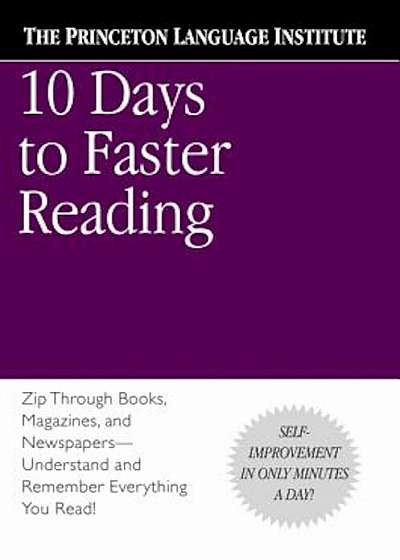 10 Days to Faster Reading, Paperback