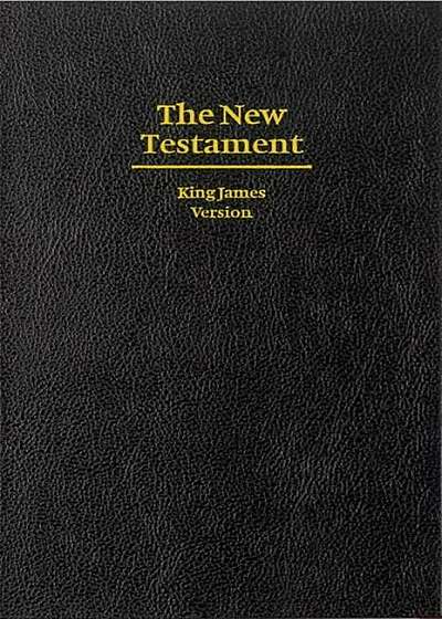 Giant Print New Testament-KJV, Hardcover