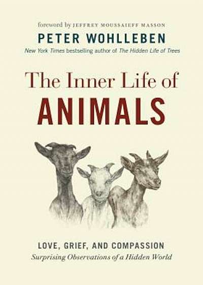 The Inner Life of Animals: Love, Grief, and Compassion--Surprising Observations of a Hidden World, Hardcover