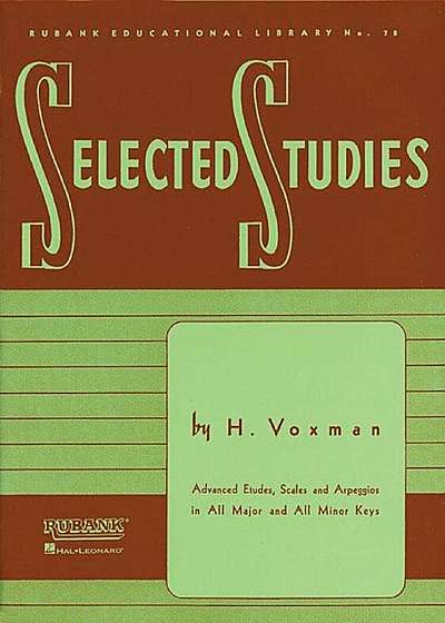 Selected Studies: For Clarinet, Paperback