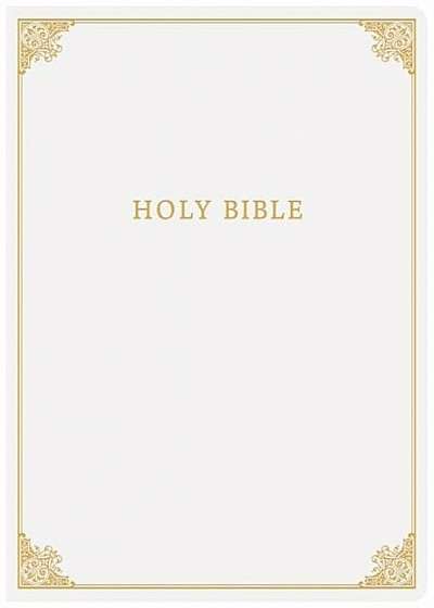 CSB Family Bible, White Bonded Leather Over Board, Hardcover