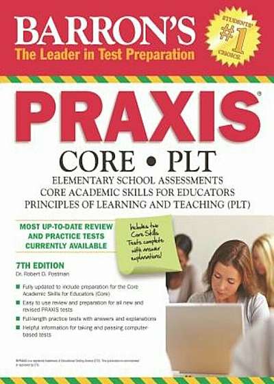 Barron's Praxis: Core/Plt, Paperback
