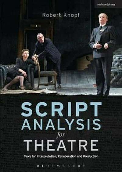Coperta cărții Script Analysis for Theatre, Paperback de Robert Knopf