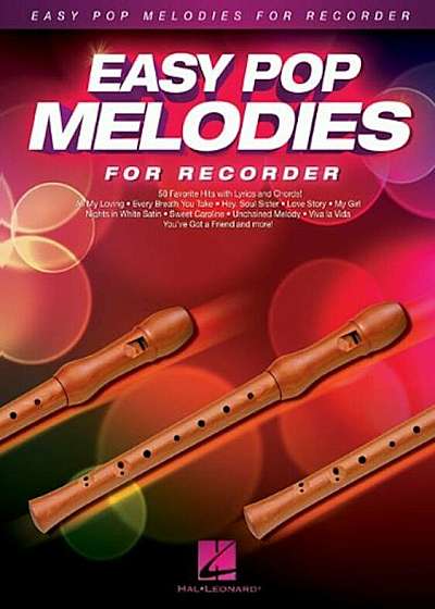 Easy Pop Melodies for Recorder, Paperback