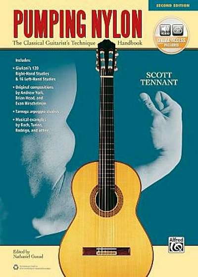 Pumping Nylon: The Classical Guitarist's Technique Handbook, Book & Online Audio, Paperback