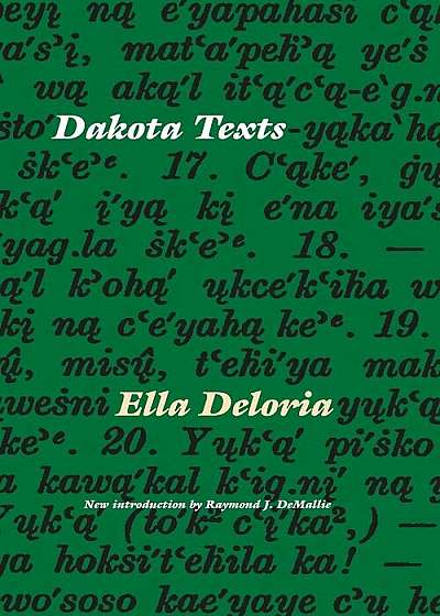 Dakota Texts, Paperback