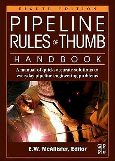Coperta cărții Pipeline Rules of Thumb Handbook, Paperback