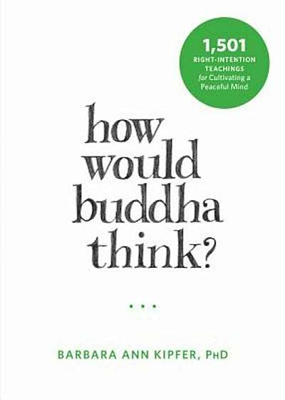 How Would Buddha Think': 1,501 Right-Intention Teachings for Cultivating a Peaceful Mind, Paperback