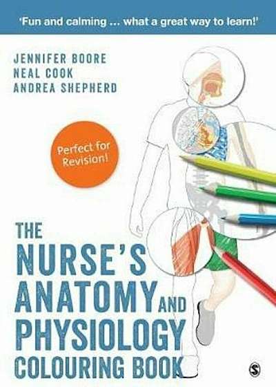 Nurse's Anatomy and Physiology Colouring Book, Paperback