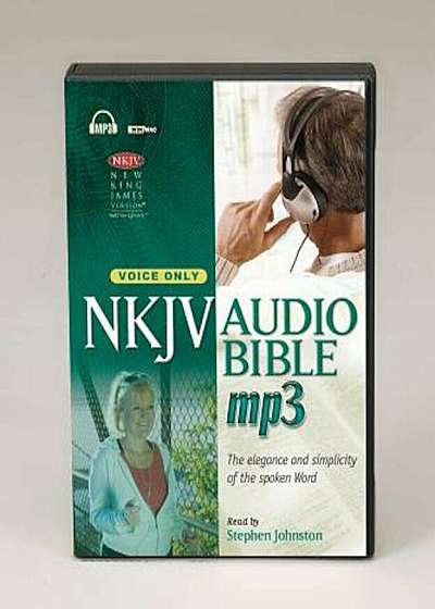 MP3 Bible-NKJV-Voice Only 'With DVD', Audiobook